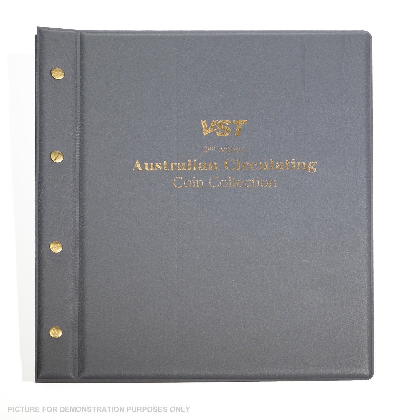 VST 2nd Edition (NEW Design) Charcoal Grey Australian Circulated Decimal Coin Album (2024-2025)